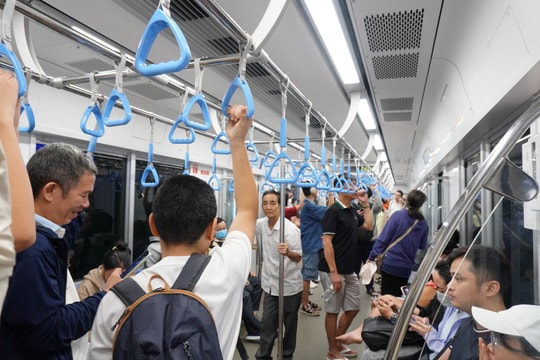 Tuyến metro số 1 (Bến Thành - Suối Tiên) đón hơn 2,6 triệu lượt khách sau gần 1 tháng vận hành