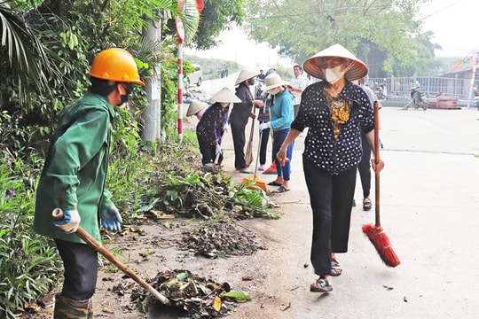 “Sáng, xanh, sạch, đẹp” ở Đồng Quang