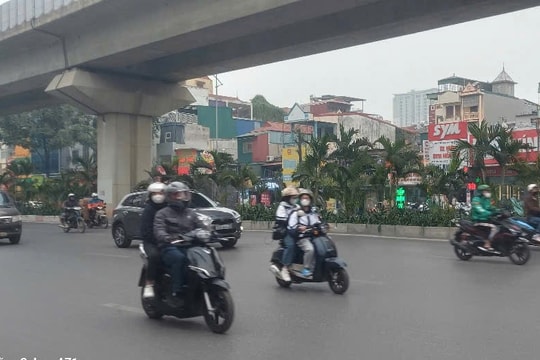 Hà Nội không mưa, rét về đêm và sáng dịp Tết Dương lịch