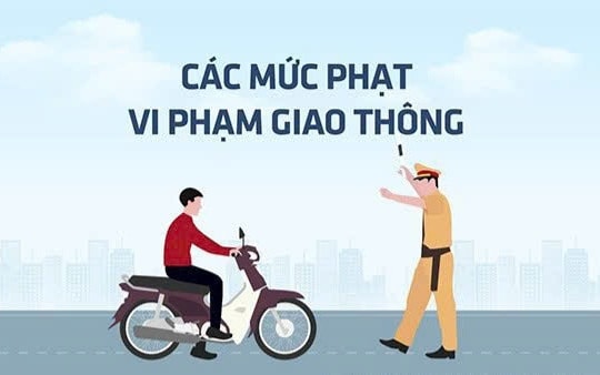 Những lỗi vi phạm giao thông thường gặp và mức phạt mới áp dụng từ 1-1-2025