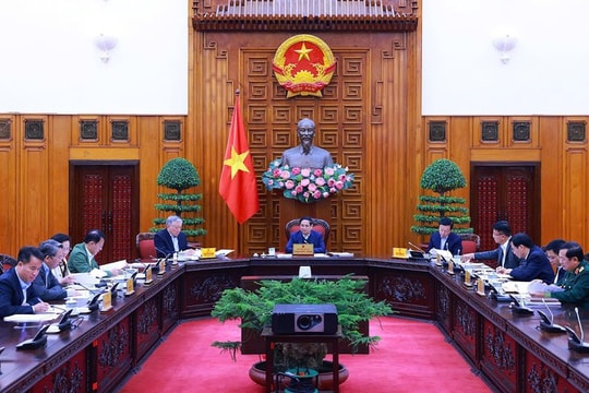 Trước 20-2-2025 hoàn thành sắp xếp các cơ quan thuộc UBND cấp tỉnh, cấp huyện