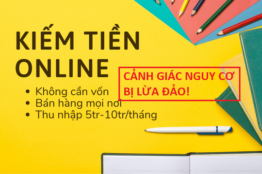 Nhiều nạn nhân sập bẫy do làm “cộng tác viên online”