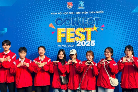 Sôi nổi ngày hội học sinh, sinh viên toàn quốc “Connect Fest 2025”