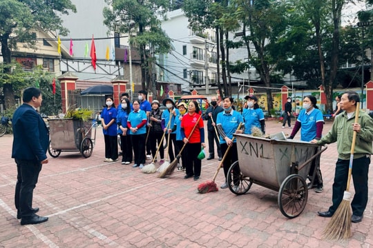 Vì môi trường Bắc Từ Liêm xanh, sạch, đẹp