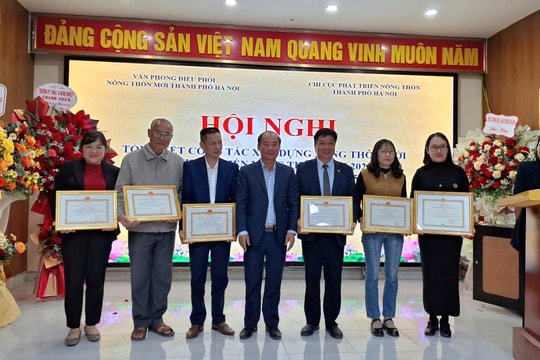 Hà Nội tiếp tục dẫn đầu cả nước về xây dựng nông thôn mới và sản phẩm OCOP