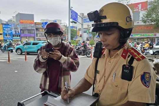 TP Hồ Chí Minh: Tạm giữ 4.333 phương tiện vi phạm giao thông t rong 1 tuần