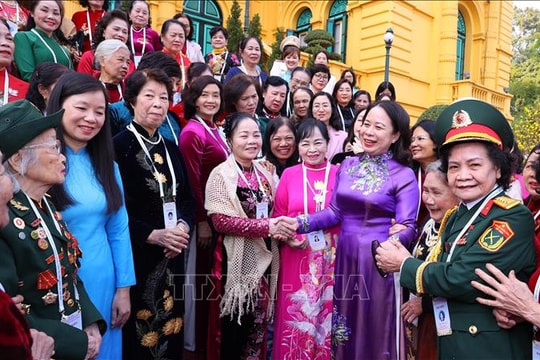 Phó Chủ tịch nước: Phát huy trí tuệ và bản lĩnh phụ nữ Thủ đô trong giai đoạn phát triển mới