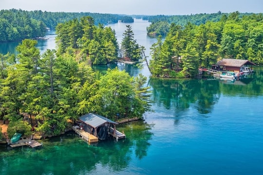 Vẻ đẹp Thousand Islands