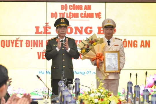 Bộ Tư lệnh Cảnh vệ có Tư lệnh mới