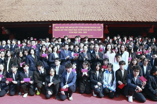 Công bố kết quả kỳ thi chọn học sinh giỏi quốc gia THPT năm học 2024 - 2025
