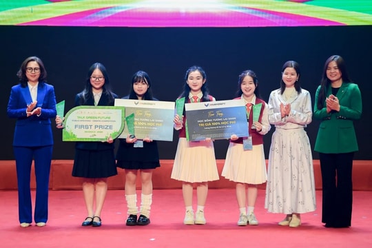 Ý tưởng thùng rác thông minh tích hợp AI vô địch "Tiếng nói Xanh" mùa 2
