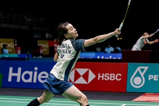 Nguyễn Thùy Linh chạm trán với cựu vô địch cầu lông thế giới tại Indonesia Masters