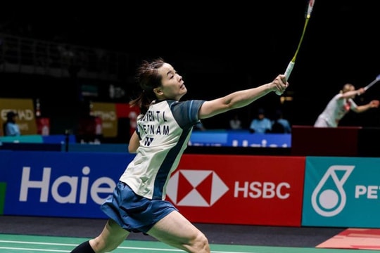 Tay vợt Nguyễn Thùy Linh chạm trán với nhà vô địch thế giới tại Indonesia Masters