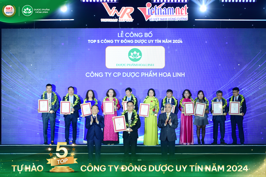 Dược phẩm Hoa Linh giữ vững vị trí Top 5 công ty đông dược uy tín 2024