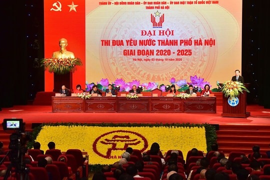 Đại hội thi đua yêu nước TP Hà Nội dự kiến diễn ra vào tháng 10