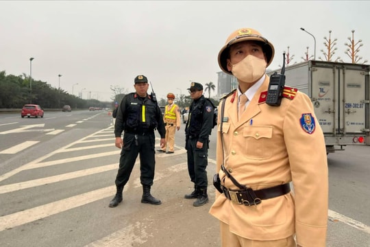 Công an Hà Nội huy động tối đa lực lượng bảo đảm an ninh trật tự đêm giao thừa