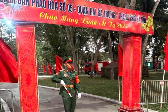 Quận Hai Bà Trưng: Trận địa pháo hoa tầm cao 600 quả sẵn sàng cho đêm giao thừa