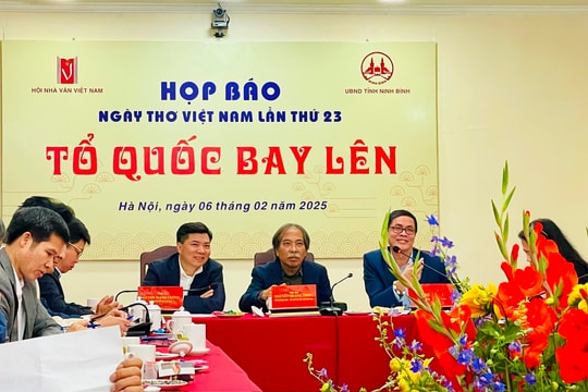 Ngày thơ Việt Nam lần thứ 23 năm 2025 diễn ra tại Ninh Bình