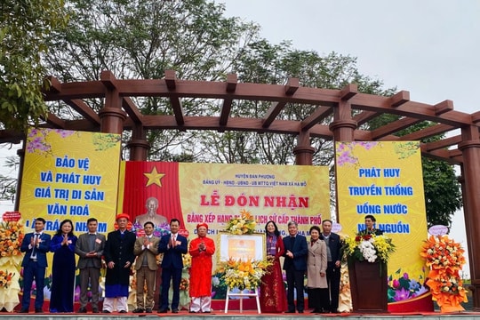 Huyện Đan Phượng: Thêm 4 di tích được xếp hạng cấp thành phố