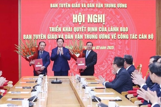 Ban Tuyên giáo và Dân vận Trung ương triển khai các quyết định về công tác cán bộ
