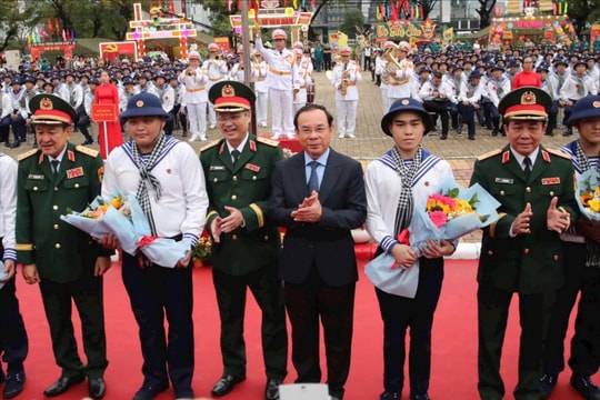 TP Hồ Chí Minh: Gần 5.000 thanh niên hăng hái lên đường nhập ngũ