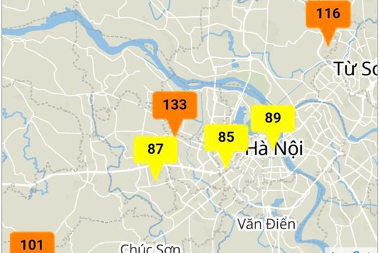 Hà Nội: Giảm cấp ô nhiễm môi trường không khí