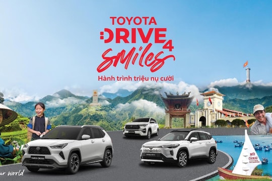 Xuyên Việt cùng Toyota Việt Nam: Hành trình triệu nụ cười