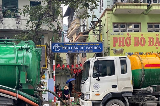 Tiếp thông tin về sự cố bùn rò rỉ khi thi công hầm Metro Nhổn - Ga Hà Nội: Nỗ lực khắc phục, hạn chế ảnh hưởng tới người dân