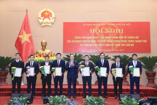 Đồng chí Nguyễn Phi Thường làm Giám đốc Sở Xây dựng Hà Nội