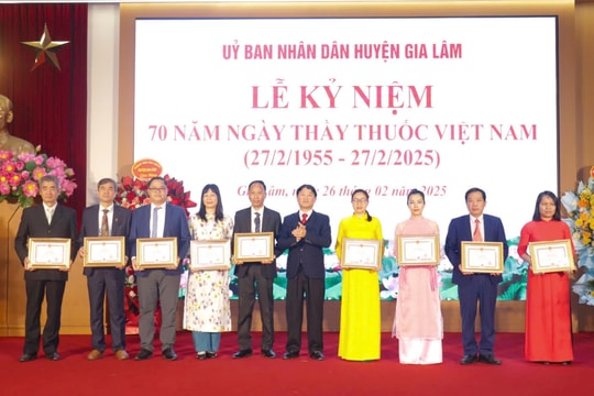 Huyện Gia Lâm kỷ niệm 70 năm Ngày Thầy thuốc Việt Nam