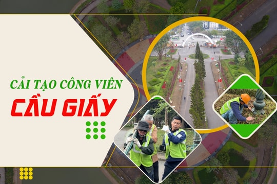 Cải tạo công viên Cầu Giấy