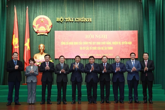 Bộ Tài chính công bố chức năng, nhiệm vụ, cơ cấu sau hợp nhất