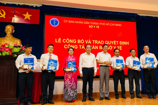 TP Hồ Chí Minh: Sở Y tế tiếp nhận hơn 1.500 nhân sự mới