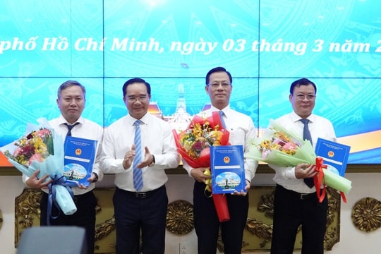 TP.HCM: Hợp nhất và bổ nhiệm lãnh đạo nhiều ban quản lý