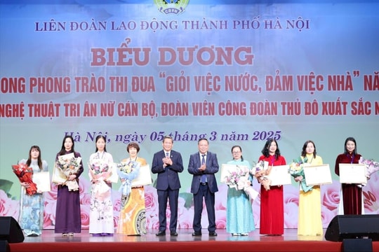 Hà Nội biểu dương điển hình “Giỏi việc nước, đảm việc nhà” năm 2024