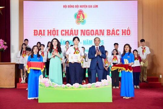 Đại hội cháu ngoan Bác Hồ huyện Gia Lâm lần thứ X