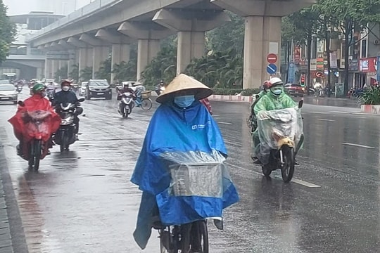 Bắc Bộ giảm nhiệt mạnh, ngày có mưa nhỏ rải rác