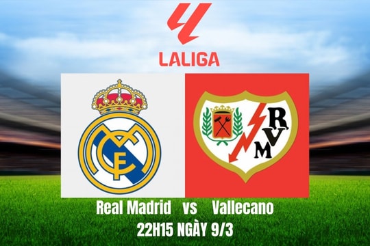 Real Madrid vs Vallecano, 22h15 ngày 9/3: Vallecano không hề lép vế