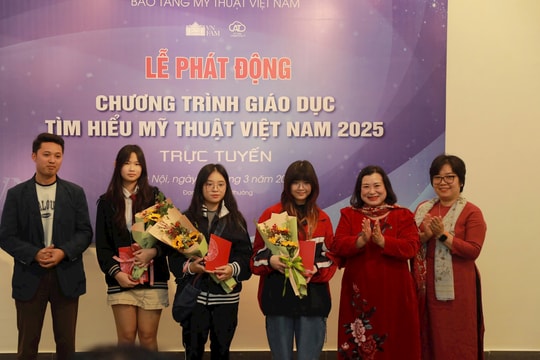 Phát động chương trình giáo dục “Tìm hiểu mỹ thuật Việt Nam” trực tuyến