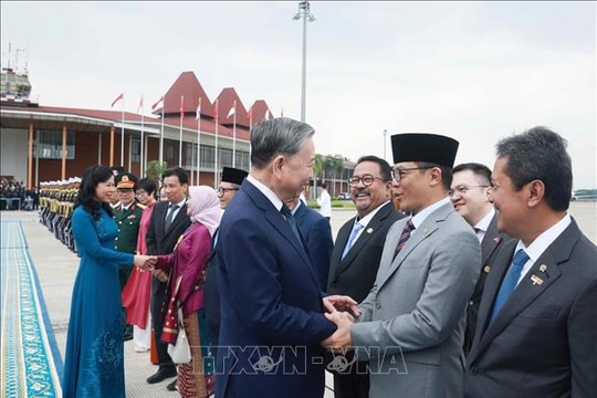 Tổng Bí thư Tô Lâm kết thúc tốt đẹp chuyến thăm cấp Nhà nước Indonesia, thăm chính thức Ban Thư ký ASEAN