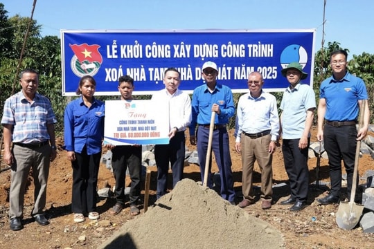 Tuổi trẻ Lâm Đồng chung tay xóa nhà tạm, nhà dột nát