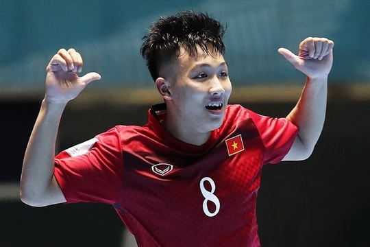 Nguyễn Minh Trí trở lại hội quân cùng đội tuyển futsal Việt Nam