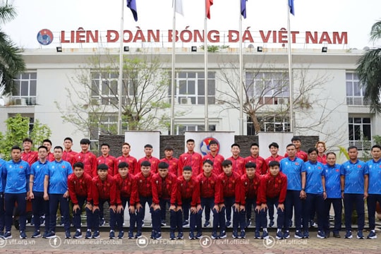 Đội tuyển U22 Việt Nam lên đường tham dự giải U22 quốc tế CFA Team China 2025