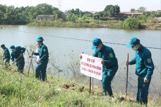 Hà Nội sẵn sàng phòng, chống thiên tai theo phương châm “4 tại chỗ”