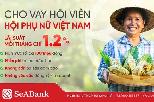 SeABank triển khai gói vay tín chấp 300 tỷ đồng lãi suất ưu đãi dành cho phụ nữ