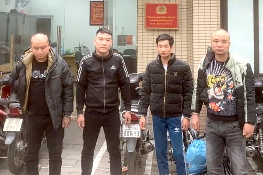 Hà Nội: Liên tục triệt phá ổ nhóm trộm cắp, tiêu thụ xe gian