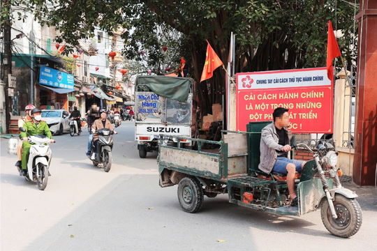 Hà Nội ra quân xử lý triệt để xe ba bánh tự chế