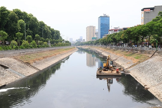 Hà Nội: Công khai phương án bổ cập nước từ sông Hồng vào sông Tô Lịch trước ngày 20-8