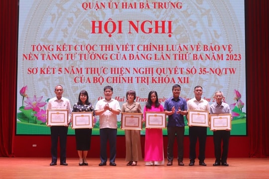 Quận Hai Bà Trưng (Hà Nội) Phát động Cuộc thi chính luận bảo vệ nền tảng tư tưởng của Đảng