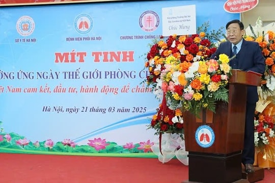 Hà Nội Giảm ca bệnh lao trong cộng đồng xuống dưới 20 người/100.000 dân vào năm 2030